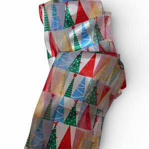 Festive Christmas Patterned Scarf